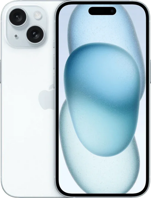 Witte iPhone met dual camera en modern scherm, refurbished smartphone productfoto