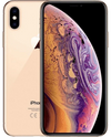 Gouden iPhone XS met dual camera, volledig scherm en kleurrijk display, refurbished smartphone