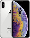 Refurbished iPhone XS zilver met kleurrijk scherm, dual camera, voordelige smartphone